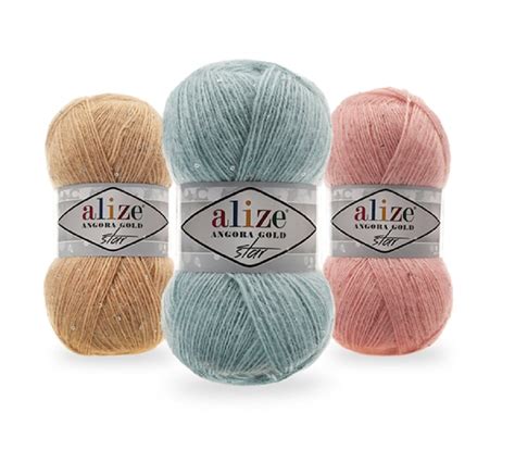 Alize Angora Gold Star Hand Knitting Yarns Wool Yarn Acrylic Yarn