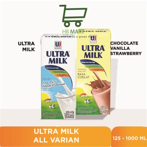 Jual Susu Ultra Low Fat Full Cream Liter Dus Isi Pcs Di