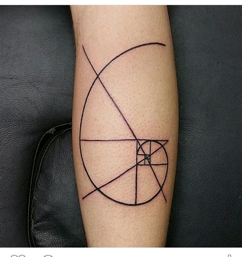 Fibonacci Tattoo How Do I Turn This Into A Talon Spiral Tattoos