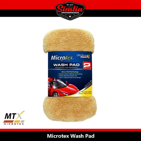 Mtx Wash Pad Exterior Car Care Micro Fluff Technology Microtex Shopee