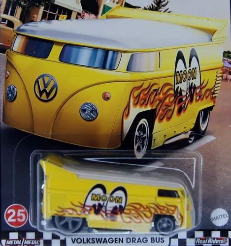 Hot Wheels Premium Boulevard 25 Volkswagen Drag Bus Envío Gratis