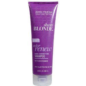 John Frieda Sheer Blonde Color Renew Tone Restoring Shampoo Oz