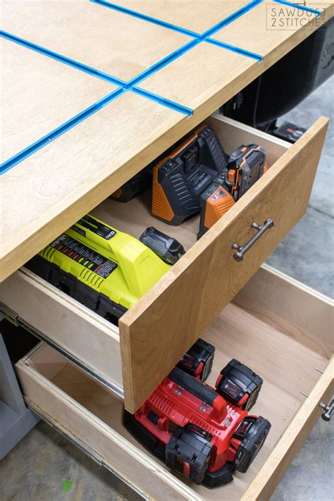 Workbench Storage Table - Sawdust 2 Stitches