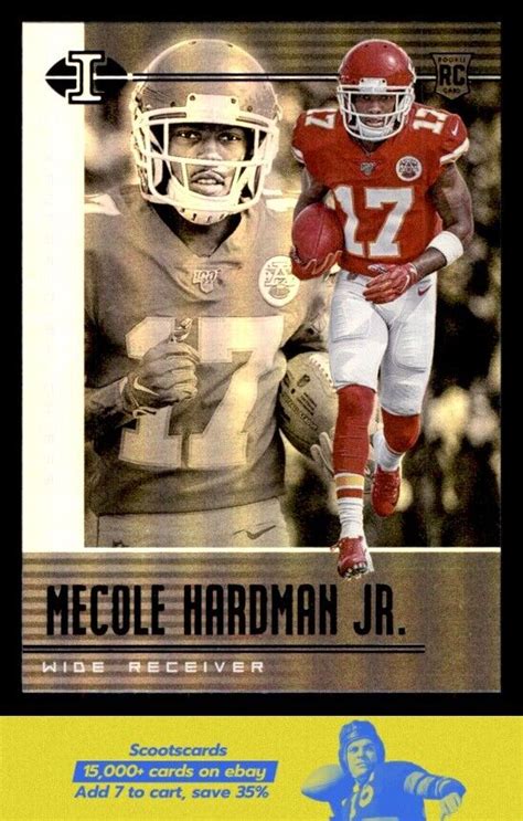 2019 Panini Illusions Mecole Hardman Jr RC 79 Kansas City Chiefs EBay