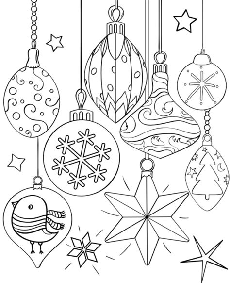 10 Christmas Coloring Pages for Kids – Tip Junkie