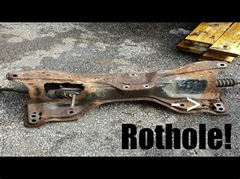 Honda Civic Subframe Removal Part Youtube