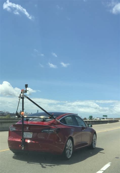 Tesla Spotted Filming Self Driving Demo Ahead Of Autonomytesla Network Event Electrek