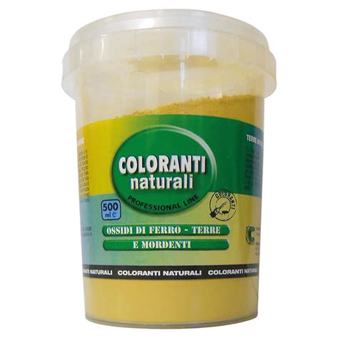 Coloranti Naturali Terra Gialla Ml