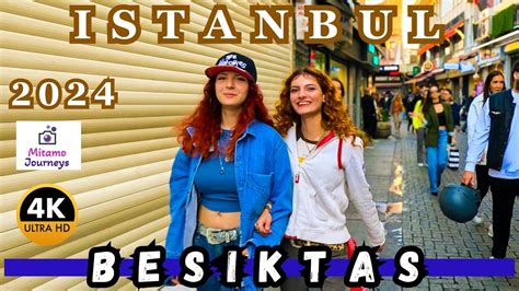 Istanbul Besiktas 4K Walking Tour Lovely Neighborhood Fish Markets