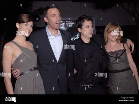 "Gone Baby Gone" director Ben Affleck (2nd-L), poses with cast members ...