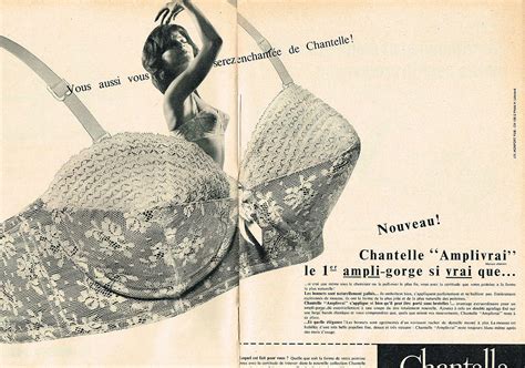 PUBLICITE ADVERTISING 044 1963 CHANTELLE Soutien Gorge AMPLI VRAI 2p EBay