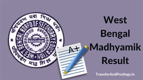 West Bengal Madhyamik Result 2023 Out Now Check WBBSE SSC Exam