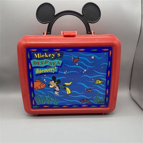 Vintage Aladdin MICKEY MOUSE Mickey S Deep Sea Discovery Walt Disney