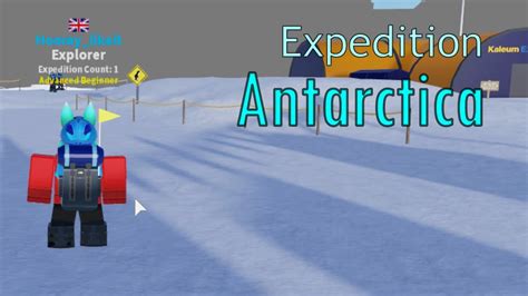 I Reach The South Pole Expedition Antarctica Roblox Youtube