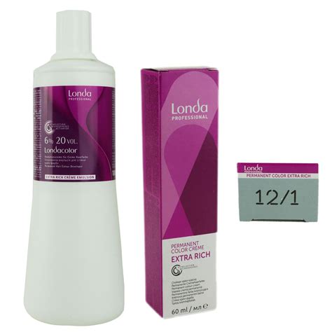 Londa Extra Rich 60 Ml 12 1 1 L 6 Oxidationsemulsion Set Bei Riemax