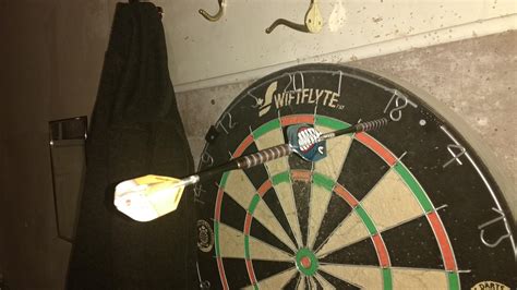 A Friend Of Mine Shot A Dart Into Another Dart Robin Hood Style X Post