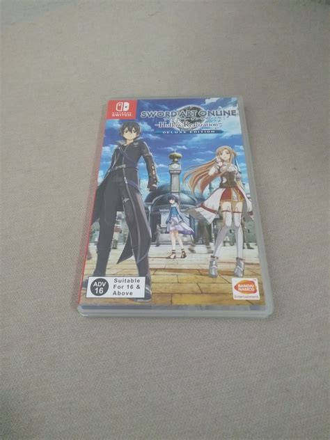 Sword Art Online Hollow Realization Deluxe Edition Video Gaming Video