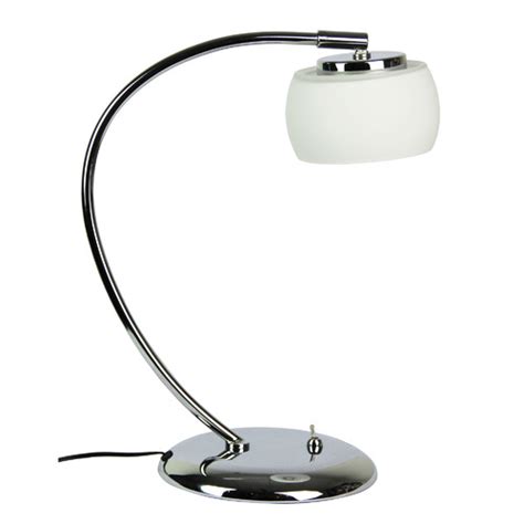 Chrome Nabil Metal Led Table Lamp By Temple And Webster Style Sourcebook