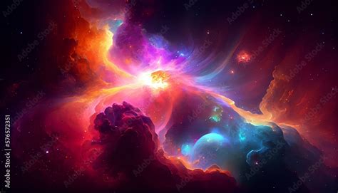 Vibrant Nebula