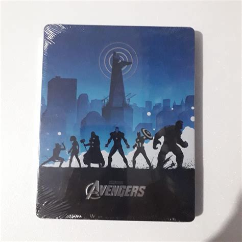 Vingadores Steelbook Blu Ray Lacrado E Original Shopee Brasil