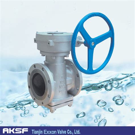 Wormgear Flange Type Cast Steel Plug Valve China Plug Valve And Cast