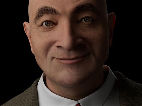 The Rookies D Character Modeling Mr Bean Rowan Atkinson By Wkai