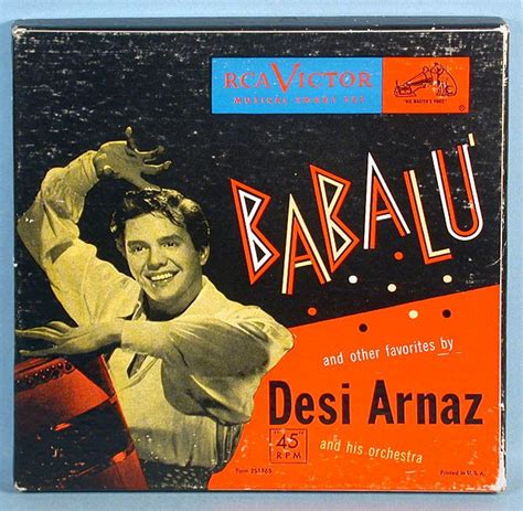 Desi Arnaz Babalu 45rpm Desi Arnaz Album Covers Desi