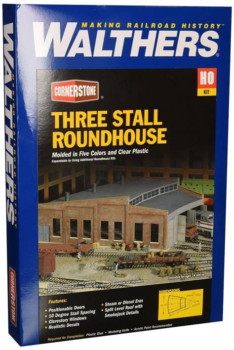 Walthers Cornerstone Series Kit Ho Scale Roundhouse