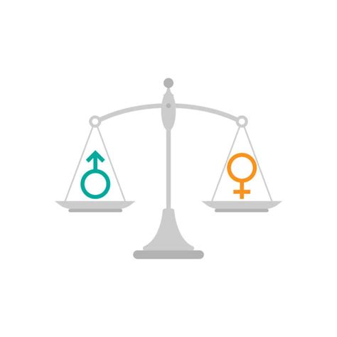 Gender Equality Scale Stock Vectors Istock