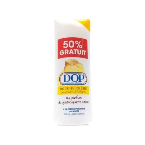 Dop Douceur D enfance Au Parfum Du Quatre quarts Citron Douche Crème