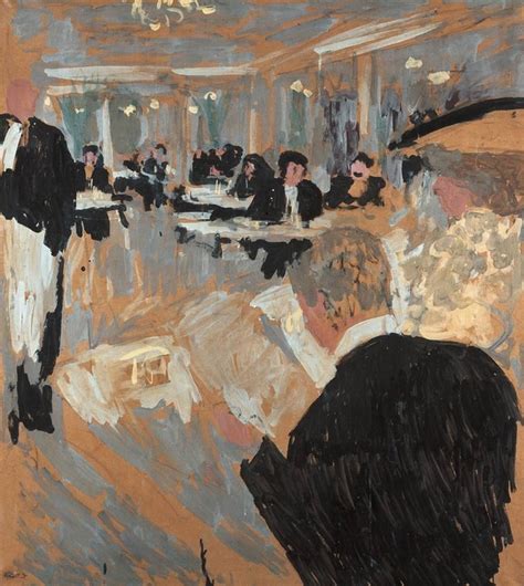 Szene Im Caf Douard Vuillard Artwork On Useum