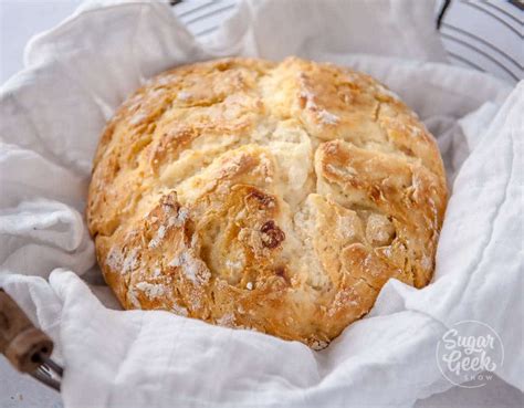 Traditional Irish Soda Bread Recipe 4 Ingredients Sugar Geek Show