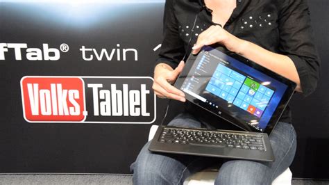 Hands On Trekstor Surftab Twin Volks Tablet Youtube