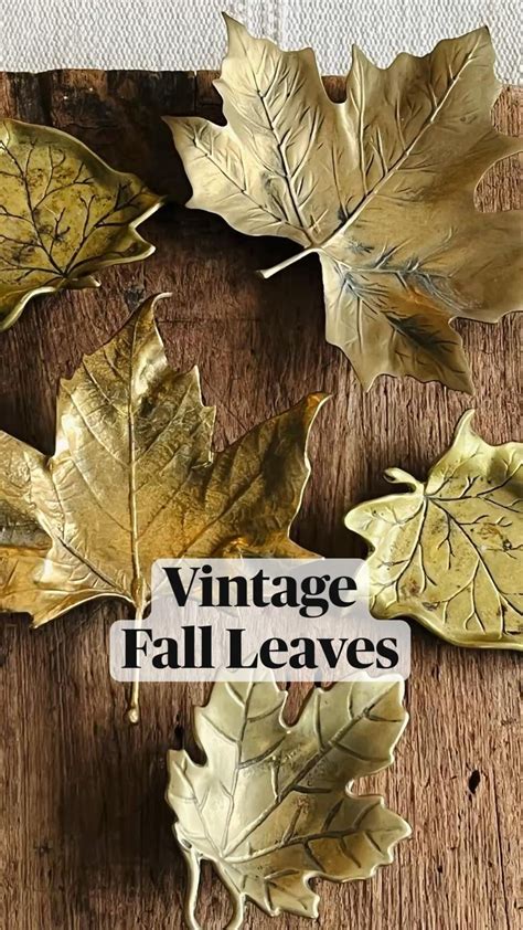 Vintage Fall Leaves | Fall home decor, Fall outdoor decor, Farmhouse ...