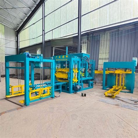 Qt Block Fly Ash Making Machine Fully Automatic Hydraulic Brick