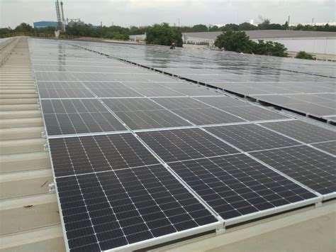 Grid Tie Roof Top Industrial Solar System Installation Service Rs