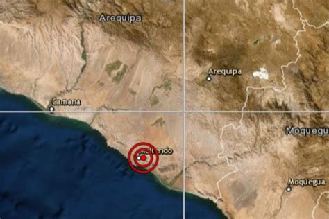 Arequipa Fue Remecida Esta Tarde Por Temblor De Magnitud 4 0 Noticias