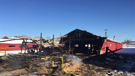 Officials Investigate Fire At Rochester Fairgrounds