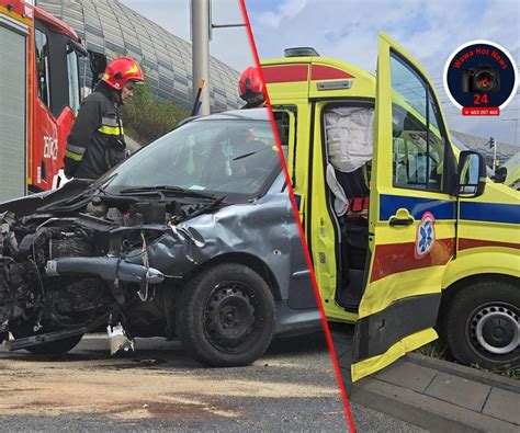 Wypadek Karetki Pogotowia Ratownicy Zderzyli Si Z Osob Wk Jedna