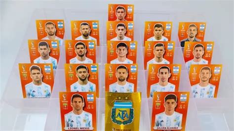 Figuritas Mundial Qatar 2022 Panini Messi Argentina Compl MercadoLibre