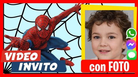 Migliori Convites Spider Man Uomo Ragno Whatsapp Digital