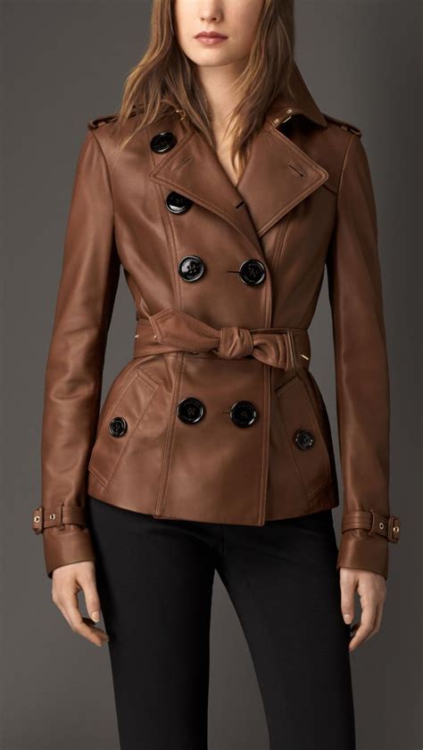 Womens Designer Clothing Luxury Womenswear Burberry® Official Leather Jackets Women