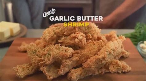 Church S Chicken Garlic Butter Shrimp Tenders Platter Tv Spot