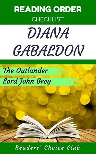 Reading Order Checklist Diana Gabaldon Series Read Order Outlander Series Lord John Grey