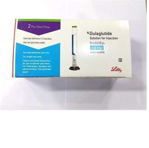 Trulicity 1 5 Mg Injection Dulaglutide 1 5mg 0 5ml Non Prescription