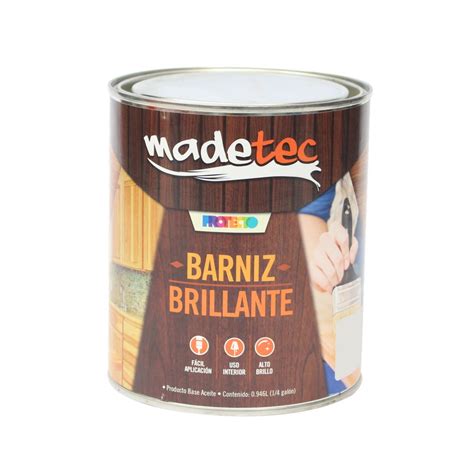 Barniz Para Madera Brillante Qto Barniz Transparente