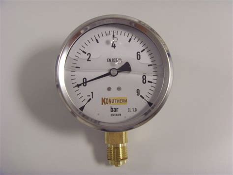 Manometer Mm Bar Glycerine Konutherm