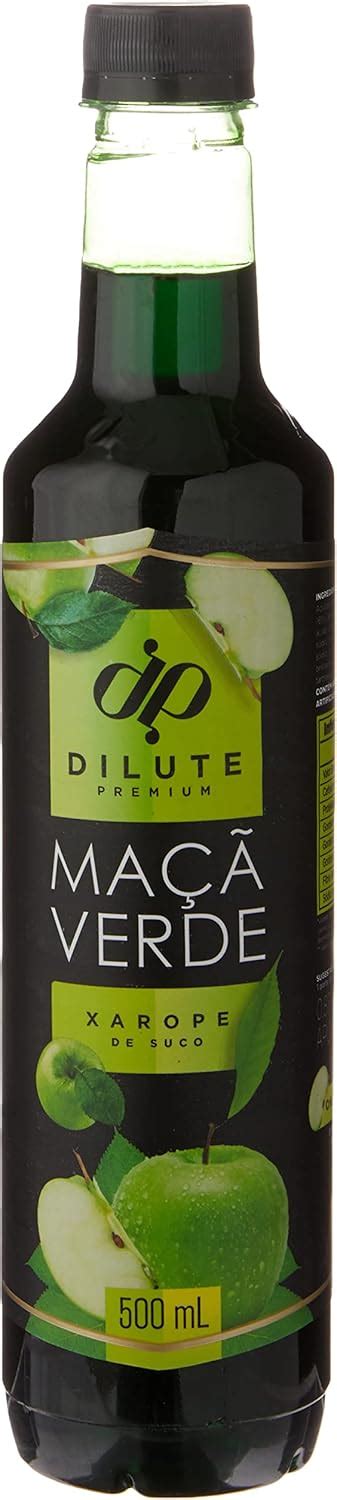 Dilute Xarope Ma Verde Sabor Ma Verde Ml Amazon Br