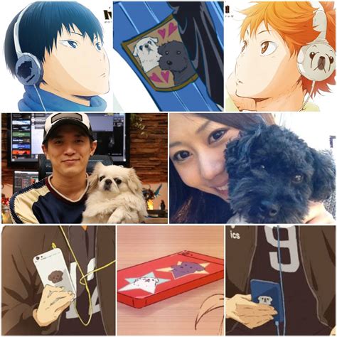 There are always the dogs of Yuki Hayashi and Asami Tachibana on the soundtracks covers : r/haikyuu