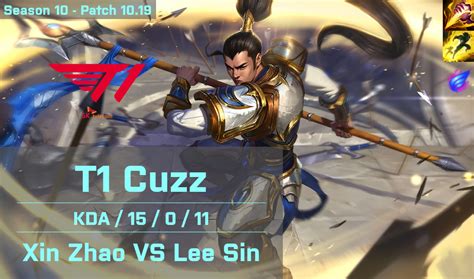 T1 Cuzz Xin Zhao JG Vs Gen G Clid Lee Sin KR 10 19 How To Jungle